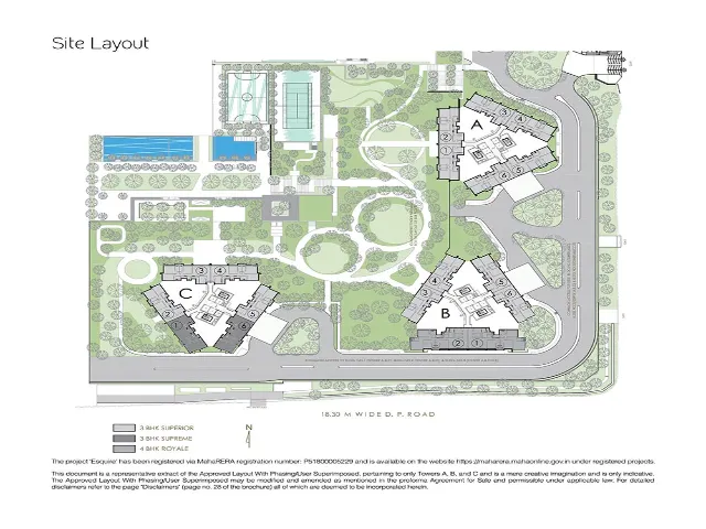 Delta Palm Beach Airoli 2 & 3 BHK homes