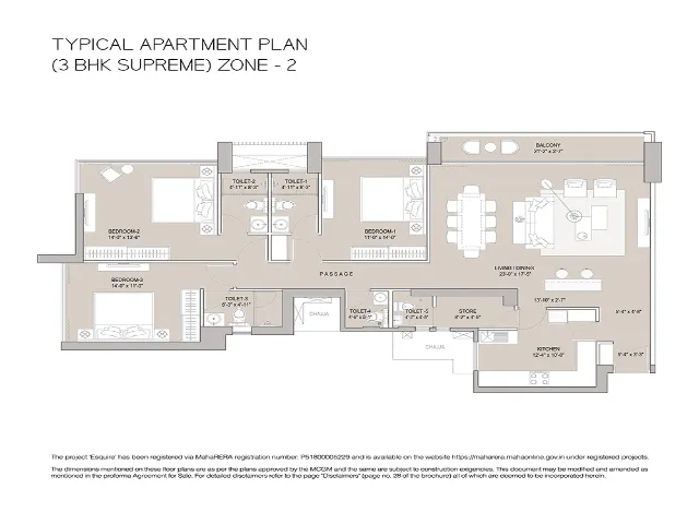 Delta Palm Beach Airoli 2 & 3 BHK homes